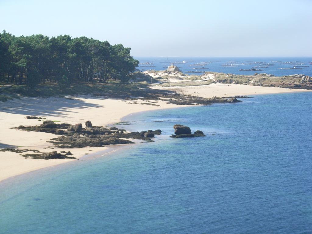 Apartamentos Illa A Illa de Arousa Buitenkant foto